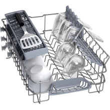 Bosch SPS2HKI02E Laisvai pastatoma indaplovė 45 cm Šlifuoto plieno