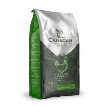 CANAGAN laisvai laikomų vištų sausas kačių ėdalas su vištiena, 4 kg
