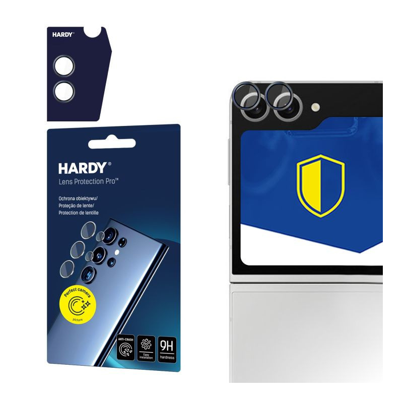 Samsung Galaxy Z Flip 6 - 3mk HARDY Lens Protection Pro Black