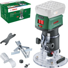 Bosch Cordless router AdvancedTrimRouter 18V-8 (green / black without battery and charger)