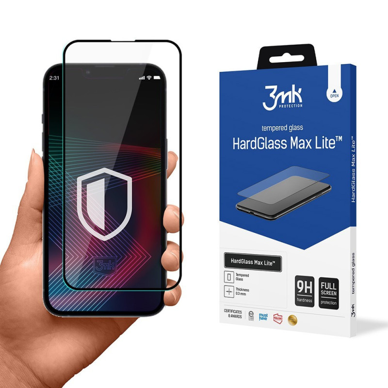 Samsung Galaxy A05s - 3mk HardGlass Max Lite Black