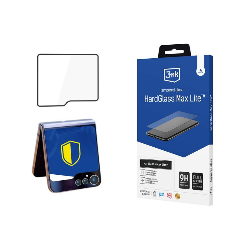 Samsung Galaxy Z Flip 6 - 3mk HardGlass Max Lite Black
