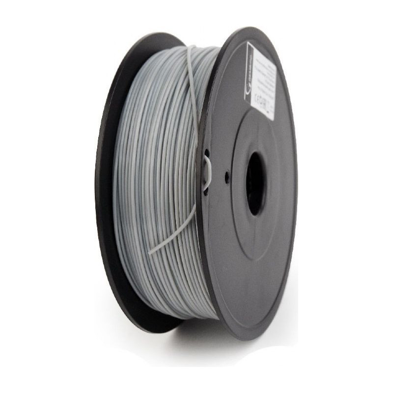 Gembird 3D printing filament PLA+ 1 75mm 1kg Grey