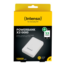 POWER BANK USB 10000MAH / WHITE XS10000 INTENSO POWER BANK USB 10000MAH / WHITE XS10000 INTENSO
