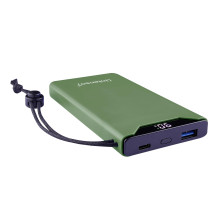 POWER BANK USB 10000MAH QC3.0 / GREEN 7332037 INTENSO