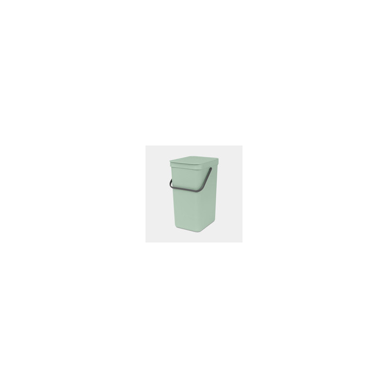 Brabantia Sort &amp; Go Waste Bin Jade Green 16 L