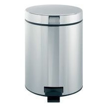 BRABANTIA atkritumu tvertne ar pedāli NewIcon 3 l Brilliant Steel 113147
