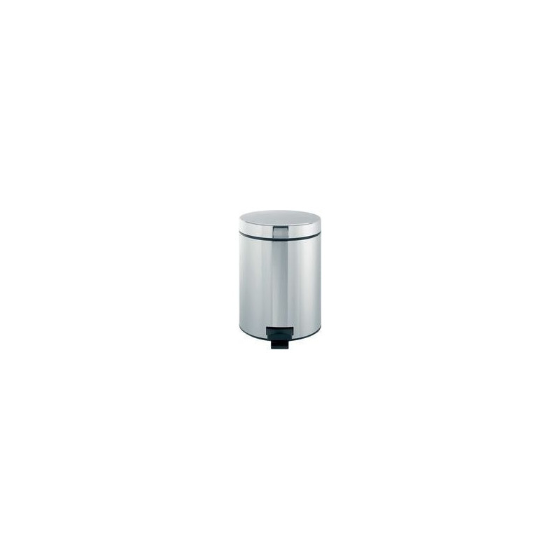 BRABANTIA atkritumu tvertne ar pedāli NewIcon 3 l Brilliant Steel 113147