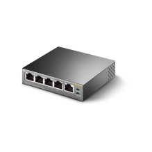 Switch, TP-LINK, Desktop / pedestal, 5x10Base-T / 100Base-TX / 1000Base-T, PoE ports 4, TL-SG1005P
