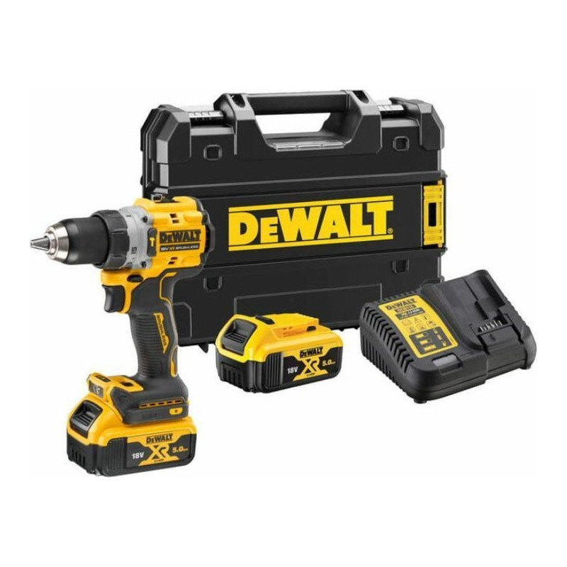 Dewalt 18V Brushless Hammer Drill DCD805P2T-QW 90Nm 2x5 0Ah