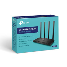 Wireless Router, TP-LINK, Wireless Router, 1900 Mbps, IEEE 802.11a, IEEE 802.11b, IEEE 802.11a / b / g, IEEE 802.11n, IE