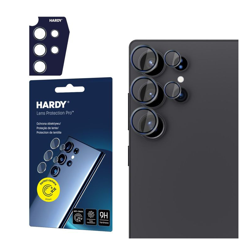 Samsung Galaxy S25 Ultra - HARDY Lens Protection Pro Black