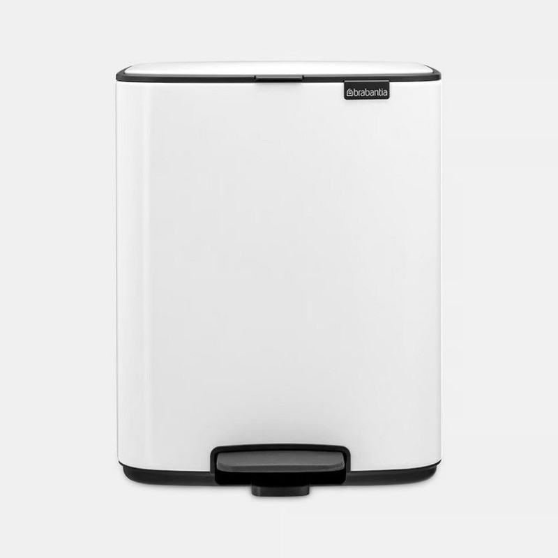 Brabantia Bo Pedal Bin 12L - White