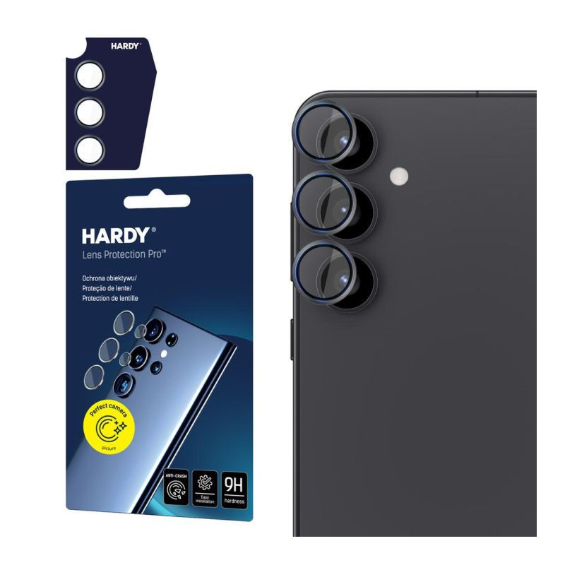 Samsung Galaxy S25 - HARDY Lens Protection Pro Black