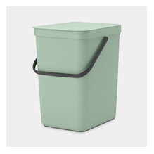 Brabantia Sort &amp; Go Waste Bin Jade Green 25 L
