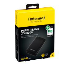 POWER BANK USB 20000MAH / BLACK XS20000 INTENSO POWER BANK USB 20000MAH / BLACK XS20000 INTENSO