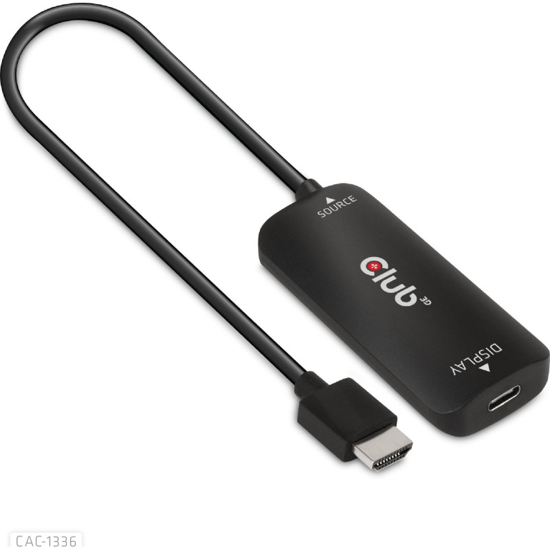 Club3D Adapter HDMI + MicroUSB USB-C 4K120Hz aktiv St / Bu retail