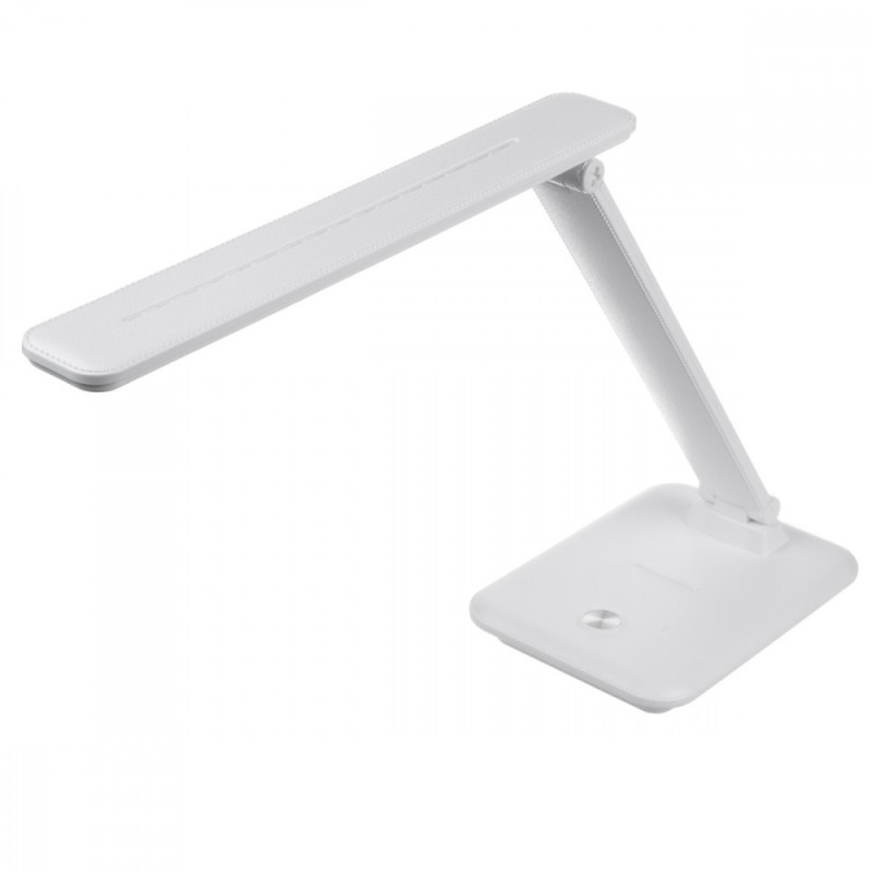 Maclean MCE614W Dimmable LED Desk Lamp Adjustable Folding 9W IP20 3000K 4500K 6500K white