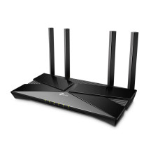 Wireless Router, TP-LINK, Wi-Fi 6 (802.11ax), Data speed 2402 Mbit / s, Ethernet WAN Yes, WAN connection type RJ-45, Eth