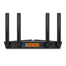 Wireless Router, TP-LINK, Wi-Fi 6 (802.11ax), Data speed 2402 Mbit / s, Ethernet WAN Yes, WAN connection type RJ-45, Eth