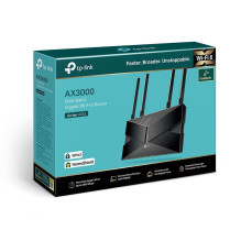 Wireless Router, TP-LINK, Wi-Fi 6 (802.11ax), Data speed 2402 Mbit / s, Ethernet WAN Yes, WAN connection type RJ-45, Eth