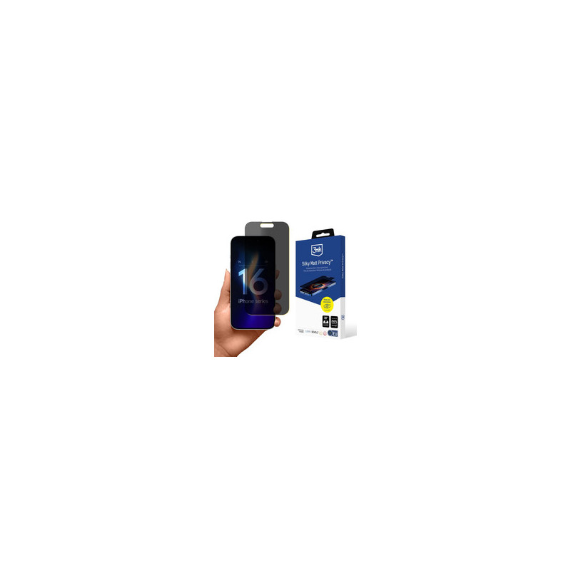 3mk Silky Matt Privacy do Apple iPhone 16 Pro