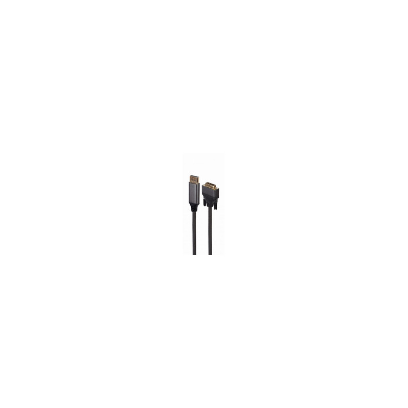 Gembird CC-DPM-DVIM-4K-6 video cable adapter 1.8 m DisplayPort DVI Black