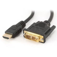Gembird HDMI to DVI male-male cable with gold-plated connectors 0.5m