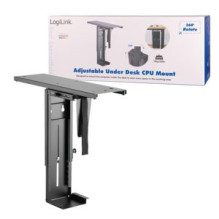 LOGILINK - Adjustable under desk CPU mount rotatable slidable