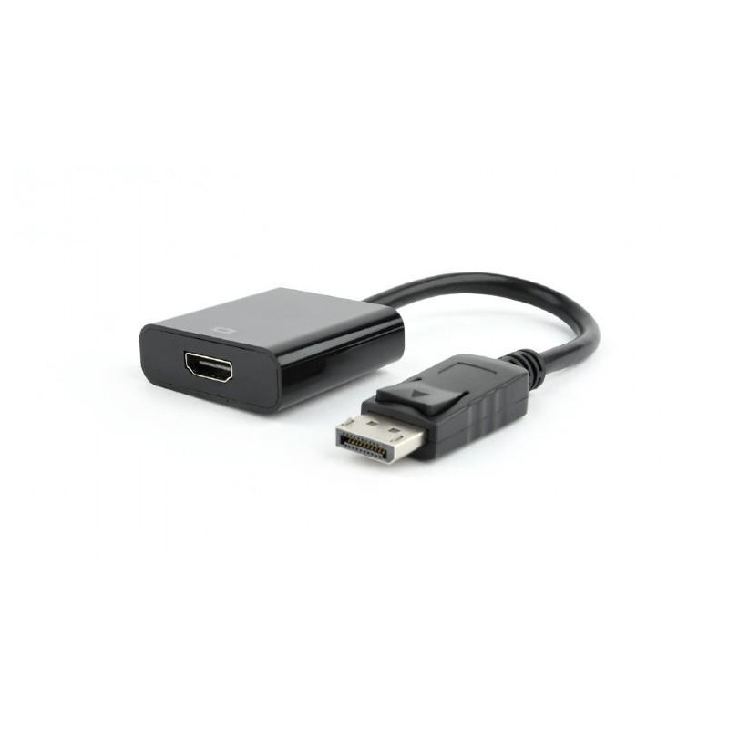 Gembird Displayport male to HDMI female adapter 10cm black blister