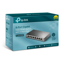 Switch, TP-LINK, PoE ports 4, TL-SG108PE