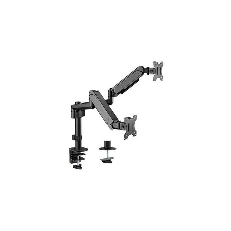 GEMBIRD Adjustable desk 2-display mount