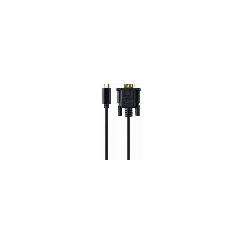 Cable USB-C to VGA male 1920x1080 60Hz