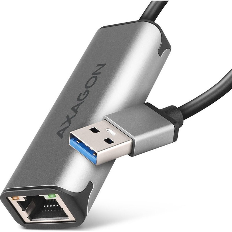 Axagon ADE-25R SUPERSPEED USB-A 2.5 GIGABIT ETHERNETCompact aluminum USB-A 3.2 Gen 1 2.5 Gigabit Ethernet 10 / 100 / 100