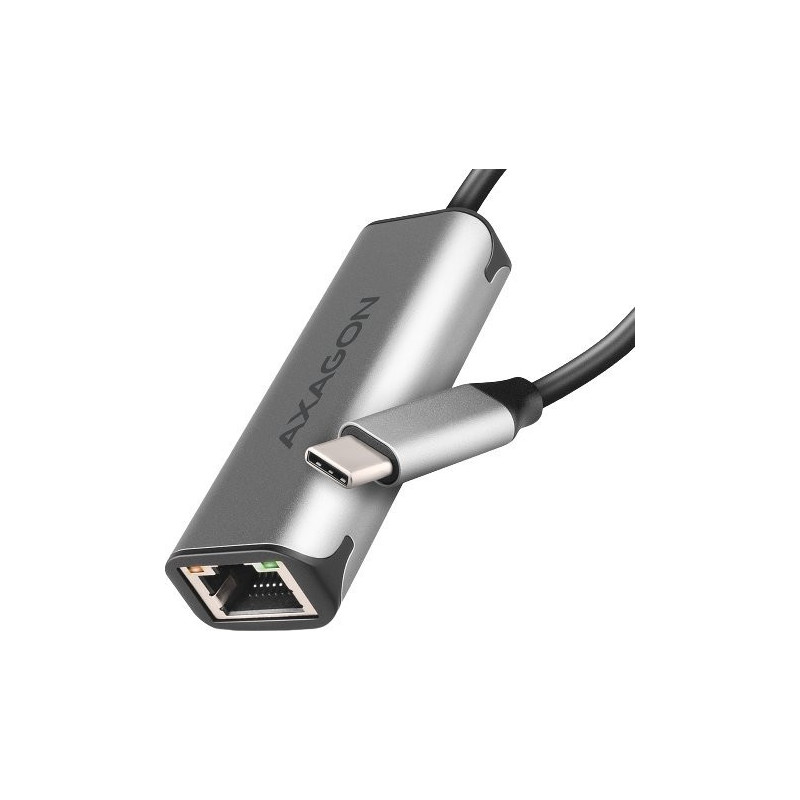 ADE-25RC SUPERSPEED USB-C 2.5 GIGABIT ETHERNETCompact aluminum USB-C 3.2 Gen 1 2.5 Gigabit Ethernet 10 / 100 / 1000 / 25