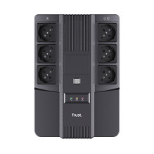 UPS, TRUST, 800 VA, Wave form type Simulated sinewave, Desktop / pedestal, 23326