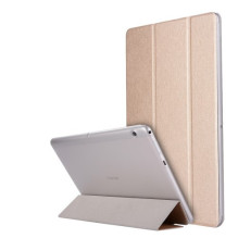 „Riff Texture“ planšetinio kompiuterio dėklas su trijų dalių sulankstomu stovu ir odiniu atvartu, skirtas „Huawei MediaP „Riff Texture“ planšetinio kompiuterio dėklas su trijų dalių sulankstomu stovu ir odiniu atvartu, skirtas „Huawei MediaP