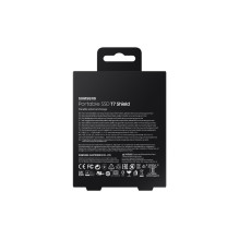External SSD, SAMSUNG, T7, 4TB, USB 3.2, Write speed 1000 MBytes / sec, Read speed 1050 MBytes / sec, MU-PE4T0S / EU