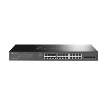 Jungiklis, TP-LINK, Omada, TL-SG2428P, tipas L2+, 24x10Base-T / 100Base-TX / 1000Base-T, 4xSFP, PoE+ prievadai 24, 250 v