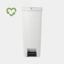 BRABANTIA atkritumu tvertne StepUp ar pedāli 40l Light Hrey 800009