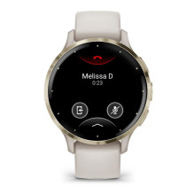 SMARTWATCH VENU 3S / IVORY / GOLD 010-02785-04 GARMIN SMARTWATCH VENU 3S / IVORY / GOLD 010-02785-04 GARMIN
