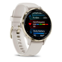 SMARTWATCH VENU 3S / IVORY / GOLD 010-02785-04 GARMIN SMARTWATCH VENU 3S / IVORY / GOLD 010-02785-04 GARMIN
