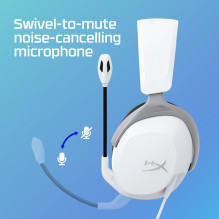 HEADSET HYPERX CLOUD STINGER 2 / CORE PS WHITE 6H9B5AA HYPERX HEADSET HYPERX CLOUD STINGER 2 / CORE PS WHITE 6H9B5AA HYPERX