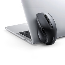 Ugreen Wireless Ergonomic Optical Mouse - Black