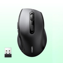 Ugreen Wireless Ergonomic Optical Mouse - Black