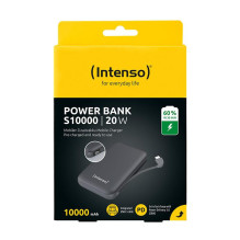 Išorinė baterija USB 10000MAH / pilka S10000 7333034 INTENSO Išorinė baterija USB 10000MAH / pilka S10000 7333034 INTENSO