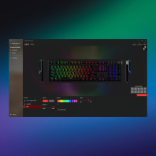 KEYBOARD ALLOY RISE BLACK / 7G7A3AA ABA HYPERX