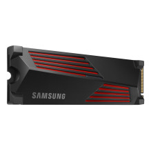 SSD, SAMSUNG, 990 PRO with Heatsink, 2TB, M.2, PCIE, NVMe, MLC, Write speed 6900 MBytes / sec, Read speed 7450 MBytes / 