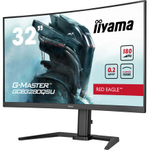 Monitorius - iiyama G-MASTER GCB3280QSU-B2 31.5" Dual QHD 2560 x 1440 180Hz Adaptive Sync Juodas Monitorius - iiyama G-MASTER GCB3280QSU-B2 31.5" Dual QHD 2560 x 1440 180Hz Adaptive Sync Juodas
