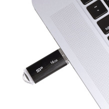 USB Flash Drive - Silicon Power Ultima U02 16 GB, Black